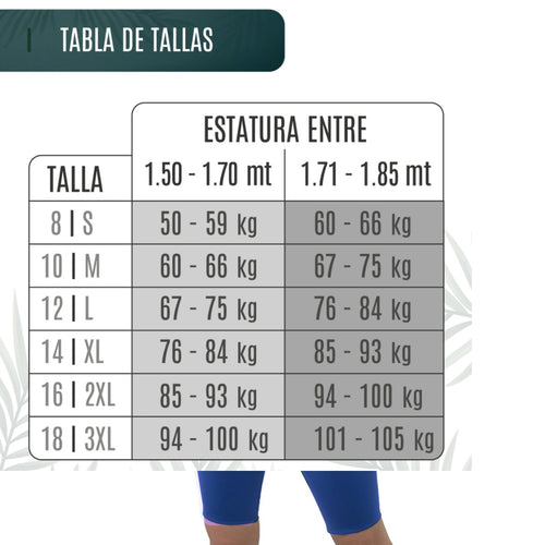 BIKER LEGGINS FAJA NEOPRENO AZUL PETROLE